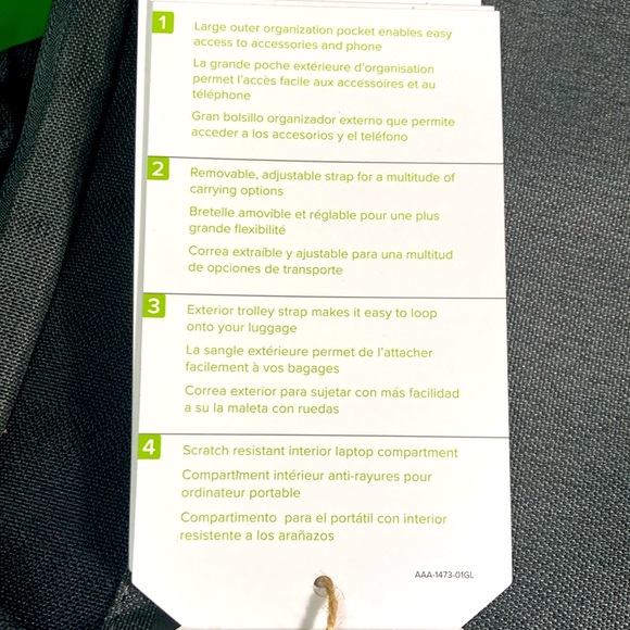 NWT Targus EcoSmart 13-14” Cypress Collection Laptop Case (Fits 14” MacBook Pro) - Picture 8 of 13